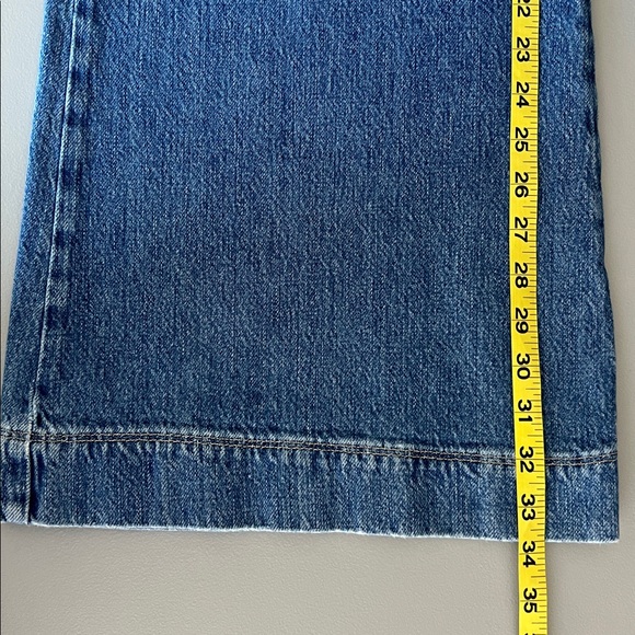 Frame Denim Wide-Leg Blue Jeans METR207 Margolis Size 26 - Picture 6 of 11